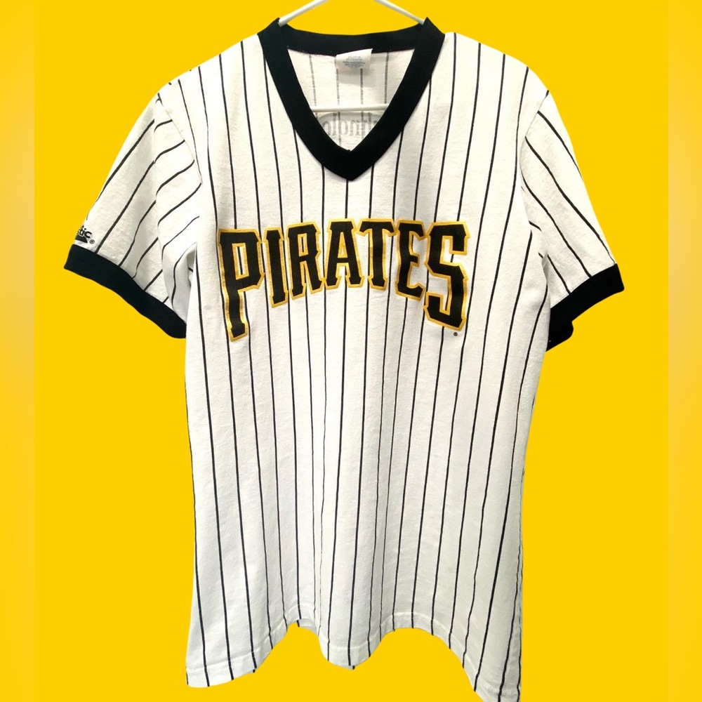 Vintage•Made in the USA• Pittsburgh Pirates• Majestic•MLB throwback Jersey style